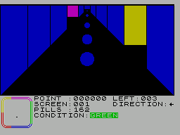 3D Pacman (1983)(Freddy Kristiansen)